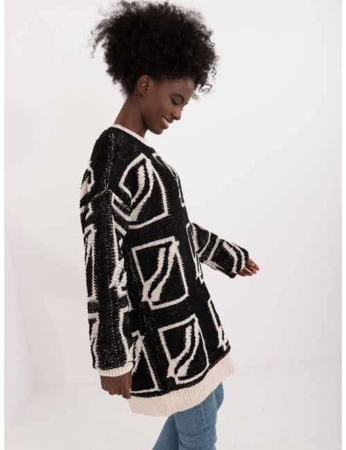 Sweter-BA-SW-0277.02-ciemny niebieski
