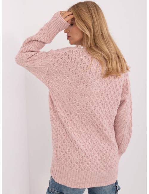 Sweter-AT-SW-23525.21-camelowy