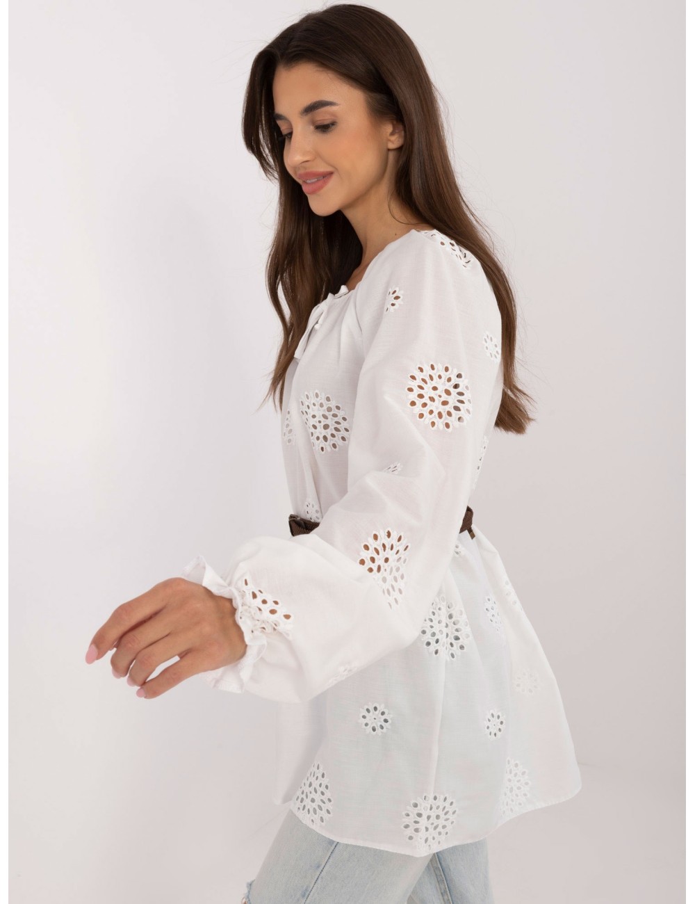 Bluzka-LK-BZ-509747.80-ciemny bezowy