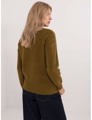 Sweter-AT-SW-2339.54-jasny brzoskwiniowy
