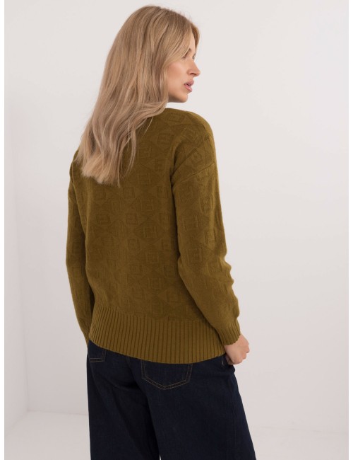 Sweter-AT-SW-2339.54-jasny brzoskwiniowy