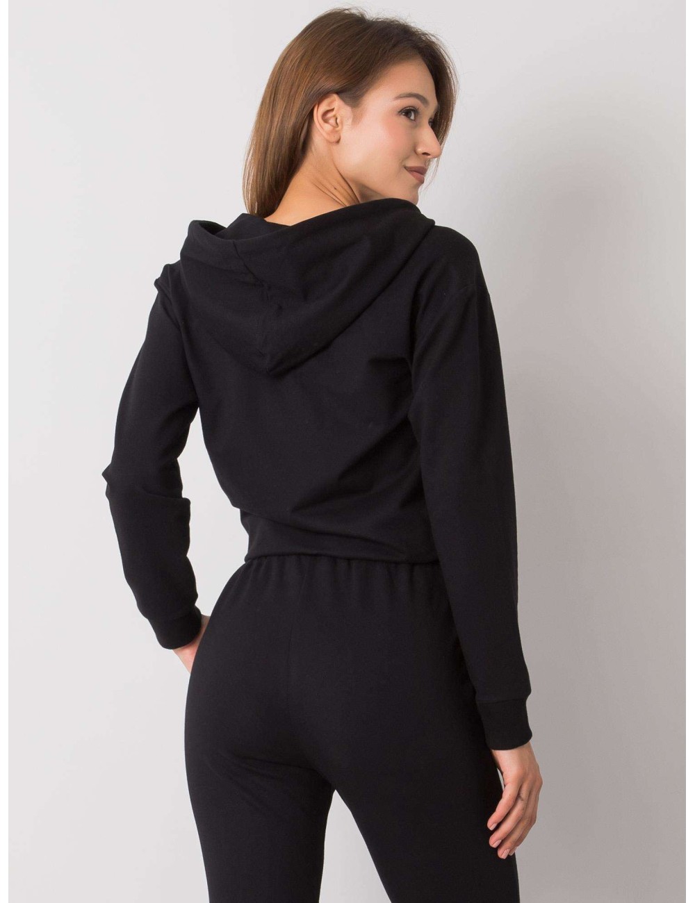SUBLEVEL Czarna bluza damska
