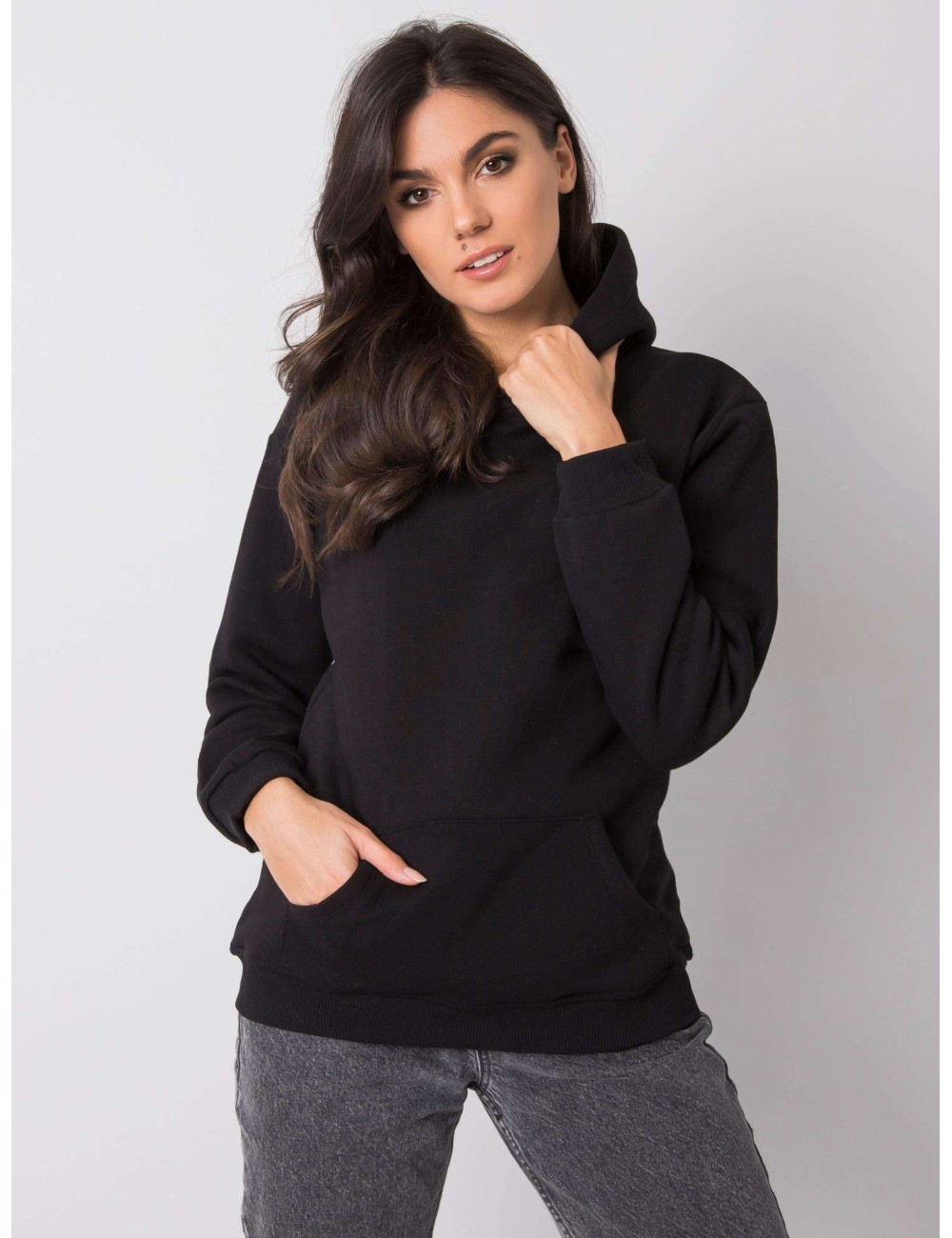 Bluza basic z kapturem
