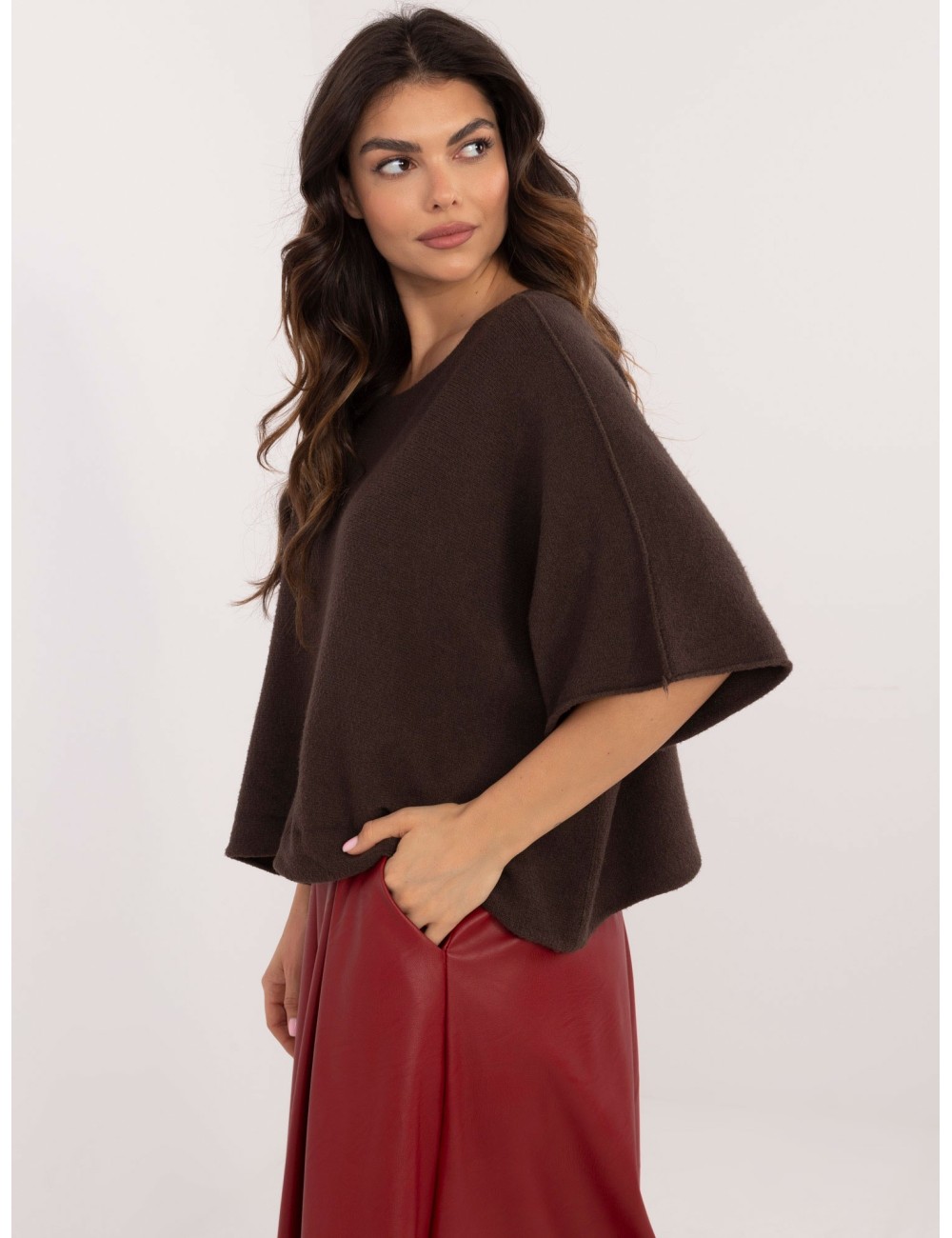 Sweter-IT-SW-0811.82P-jasny różowy