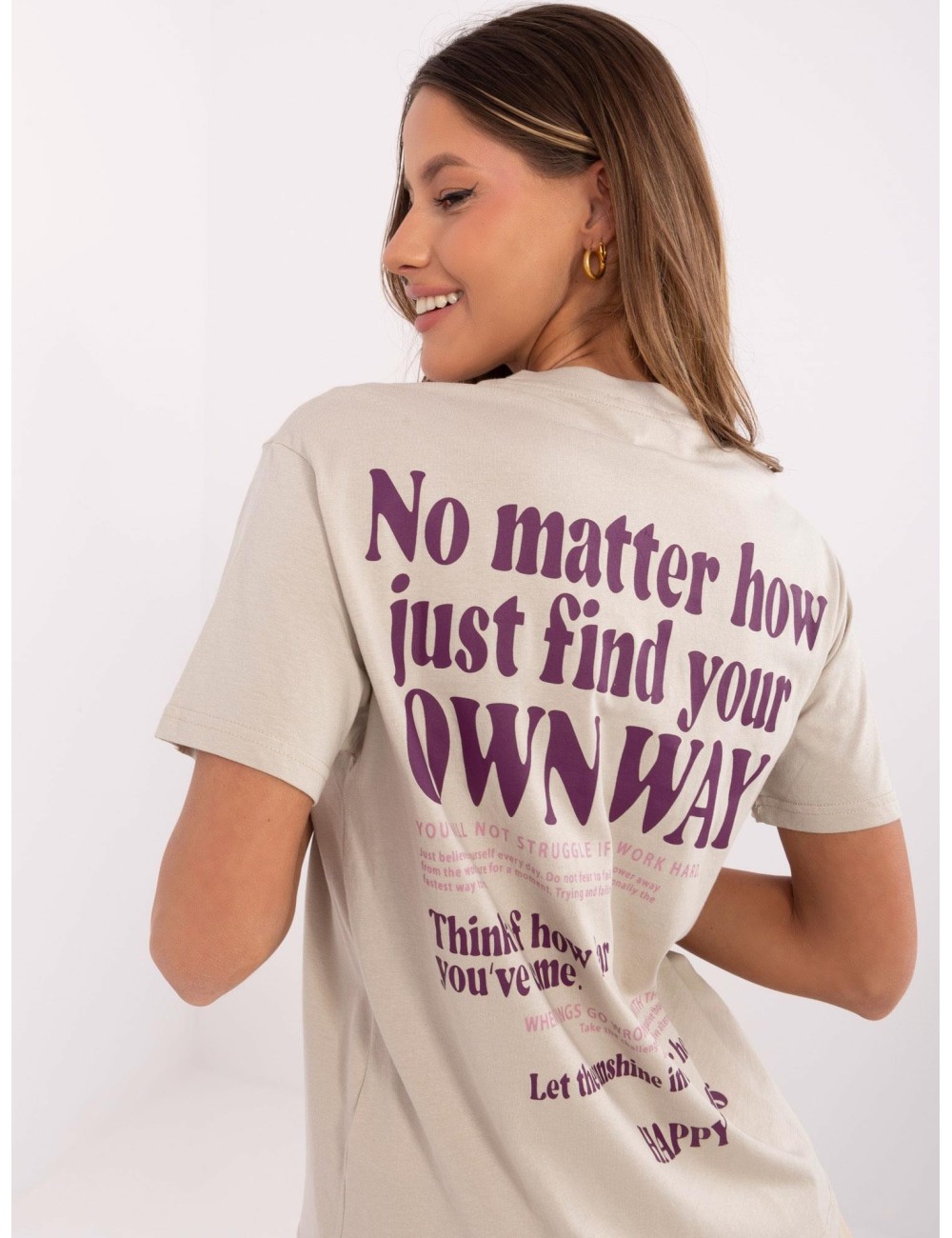 T-shirt-D12022AC02645G-ciemny niebieski