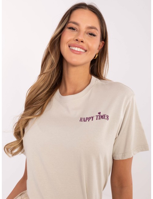 T-shirt-D12022AC02645G-ciemny niebieski