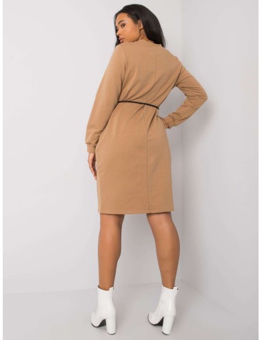 Sukienka plus size z nadrukiem