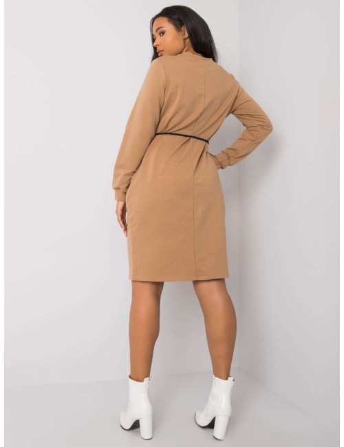 Sukienka plus size z nadrukiem
