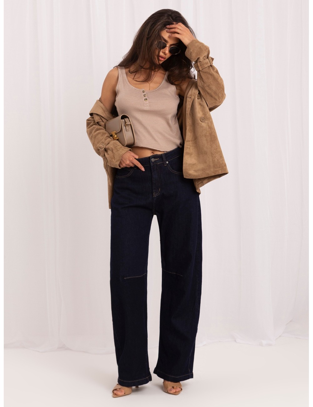 Spodnie jeans-IR-SP-K988.13