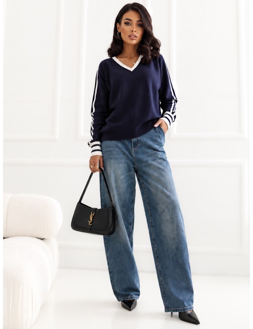 Spodnie jeans-D80044AH62683D320