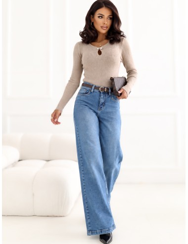 Spodnie jeans-D85094BA62673M330