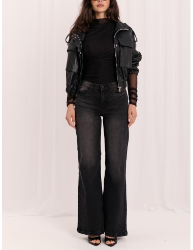Spodnie jeans-D85094BA62673B165