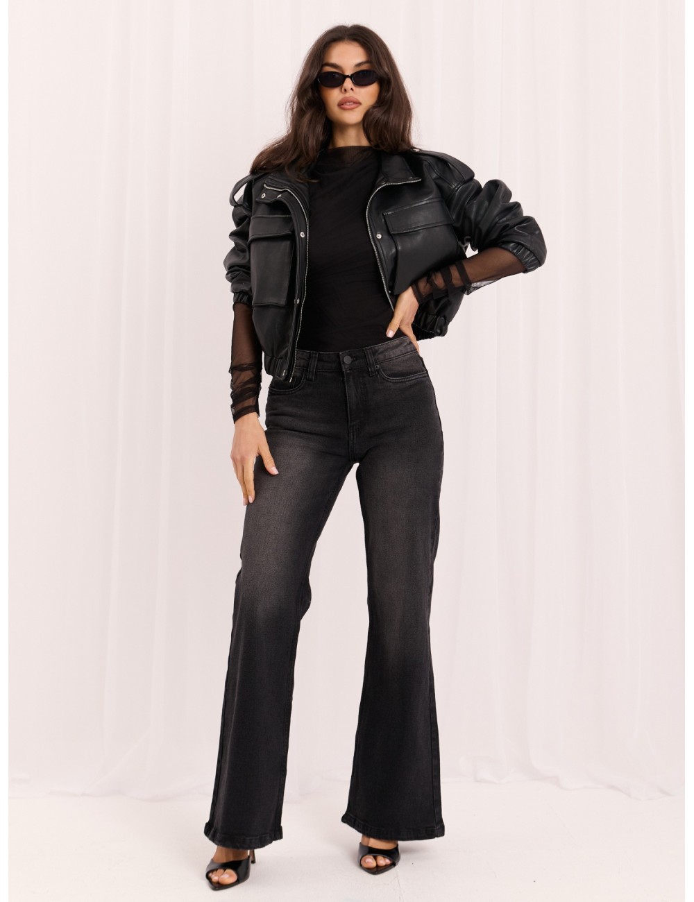 Spodnie jeans-D85094BA62673B165