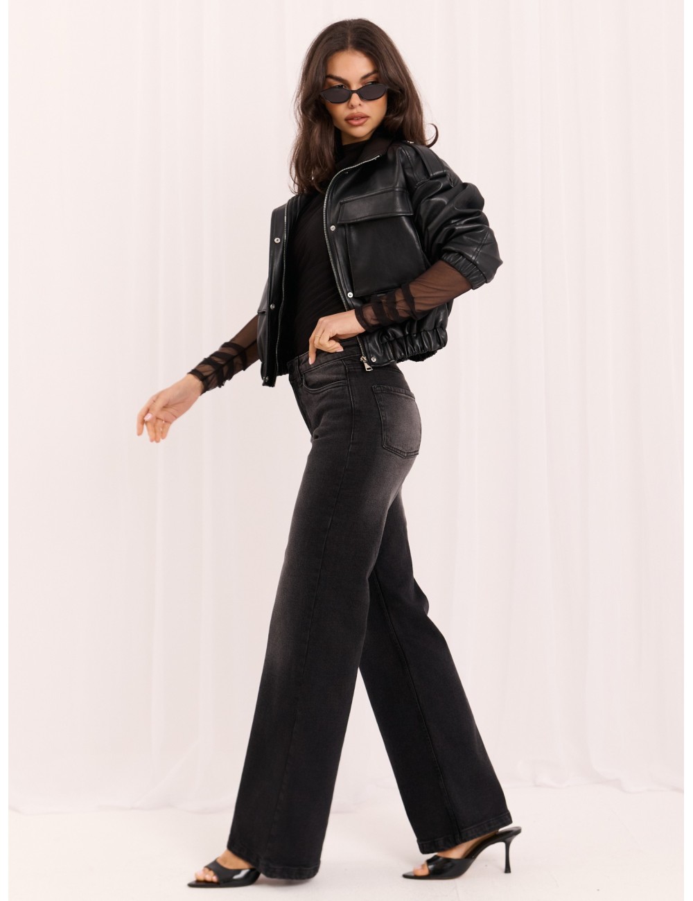 Spodnie jeans-D85094BA62673B165