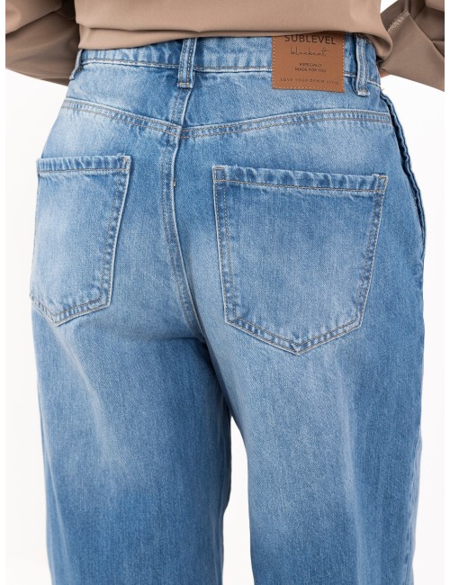 Spodnie jeans-D80044AH62683L233