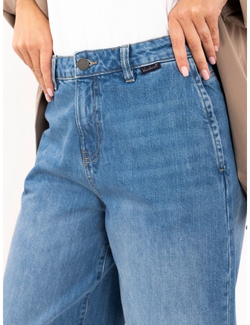 Spodnie jeans-D80044AH62683L233