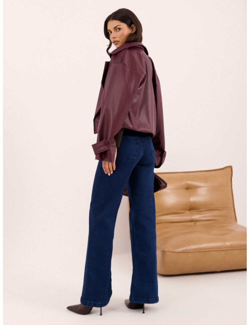Spodnie jeans-D85094BA62673D315
