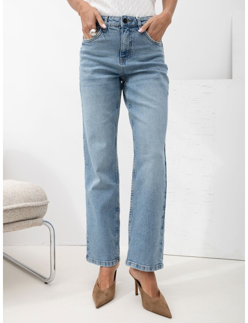 Spodnie jeans-D85096AH62682L232
