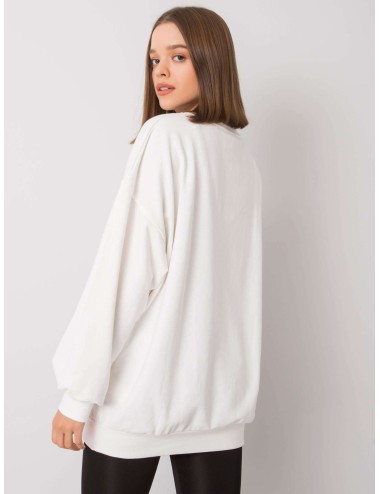 Bluza bez kaptura z napisem