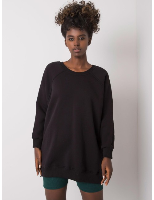 Dresowa bluza basic bez kaptura