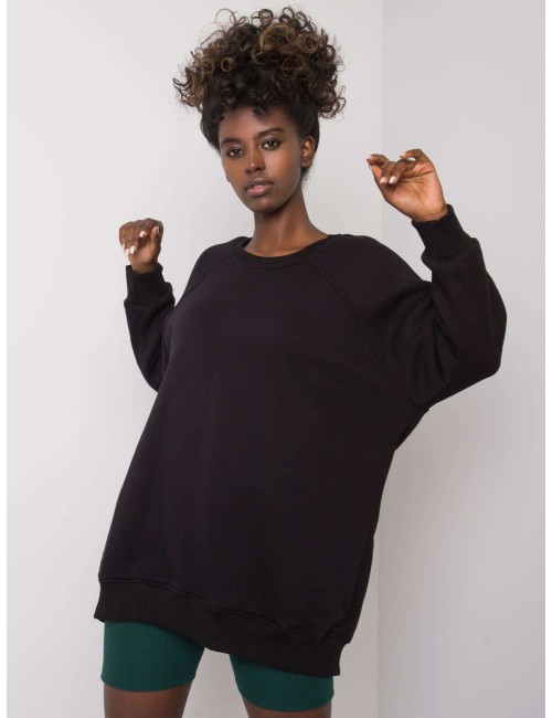 Dresowa bluza basic bez kaptura