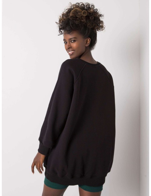 Dresowa bluza basic bez kaptura