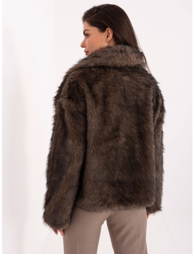 Kurtka-IT-KR-2501.43P-ciemny brązowy