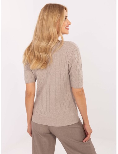Sweter-PM-SW-B-615.18-jasny brązowy