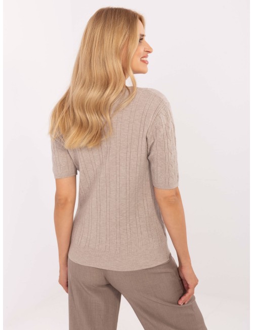 Sweter-PM-SW-B-615.18-jasny brązowy