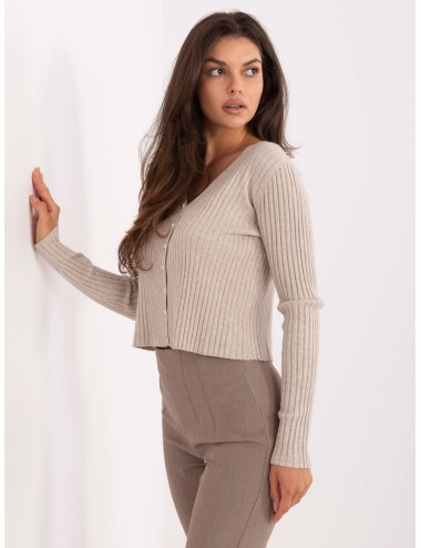 Sweter-PM-SW-R1639.27-bordowy