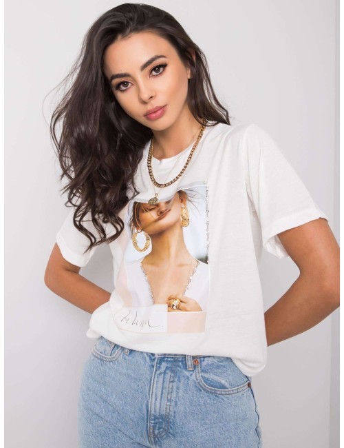 T-shirt damski z printem
