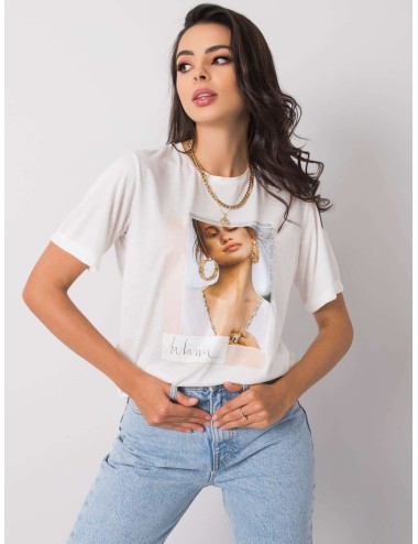 T-shirt damski z printem