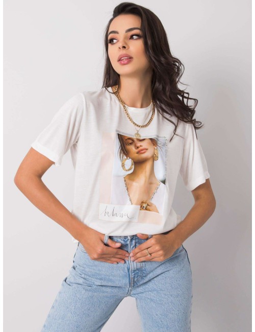T-shirt damski z printem