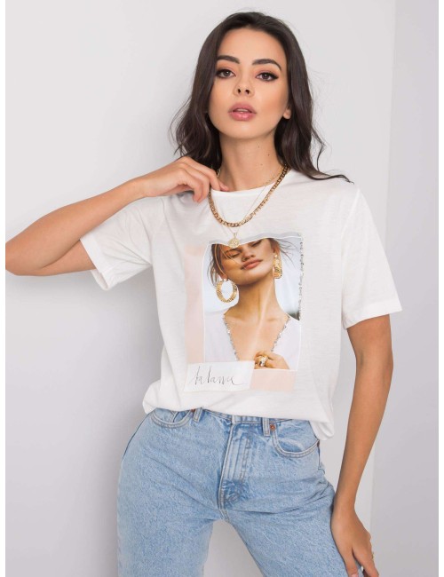 T-shirt damski z printem