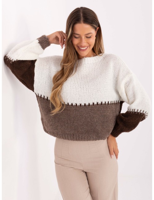 Sweter-MI-SW-3181.22-bordowy