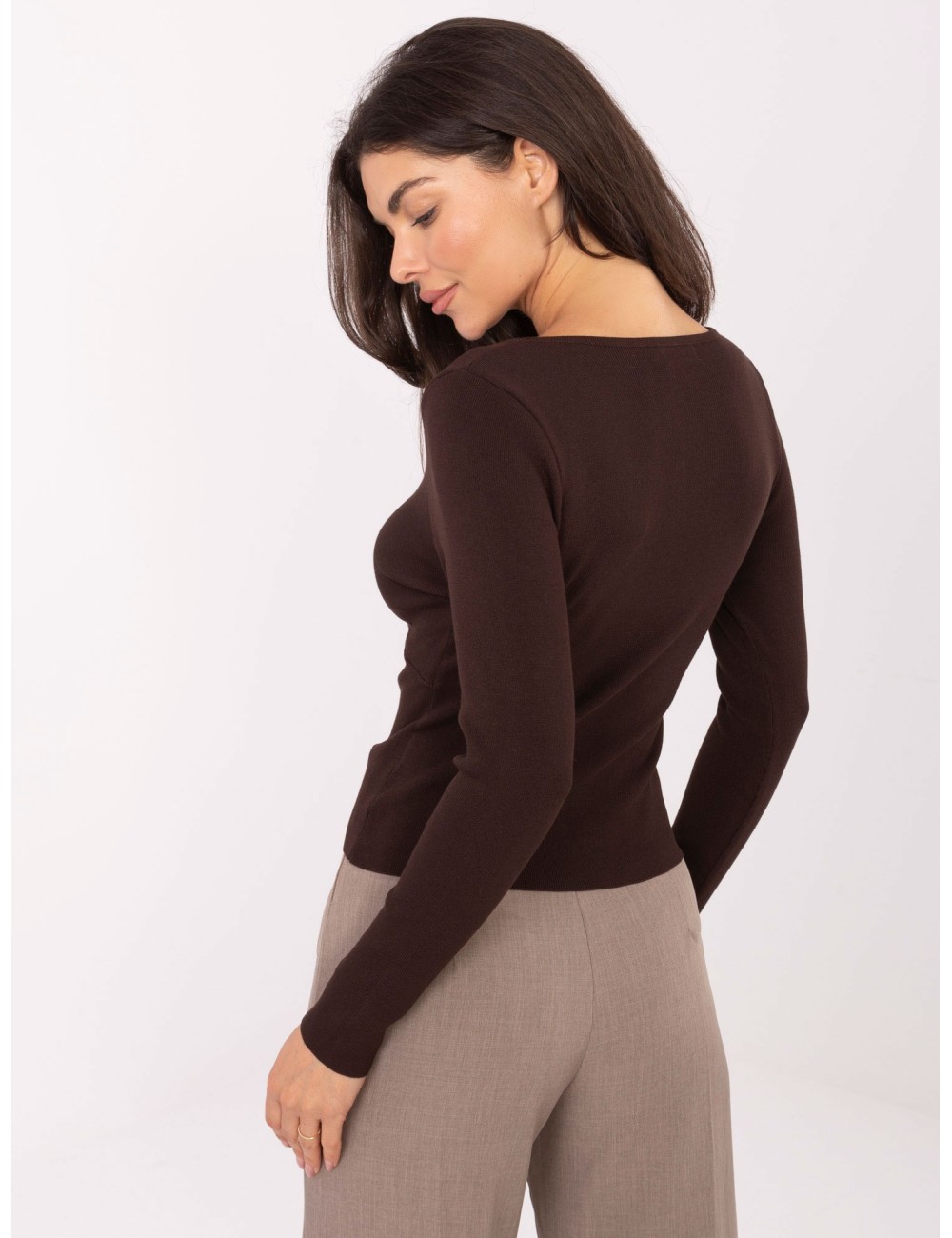 Sweter-PM-SW-DF61034.76-jasny beżowy