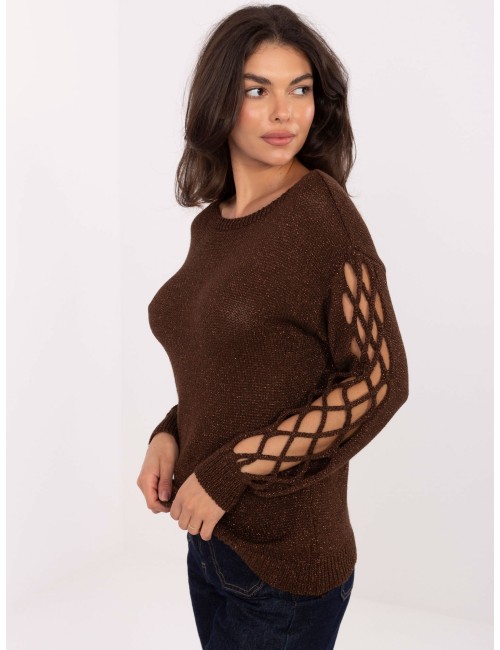 Sweter-MI-SW-1606.96-złoty