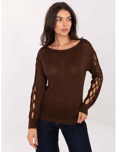 Sweter-MI-SW-1606.96-złoty