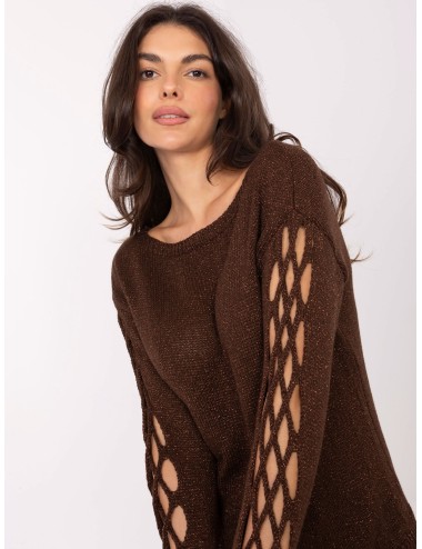 Sweter-MI-SW-1606.96-złoty