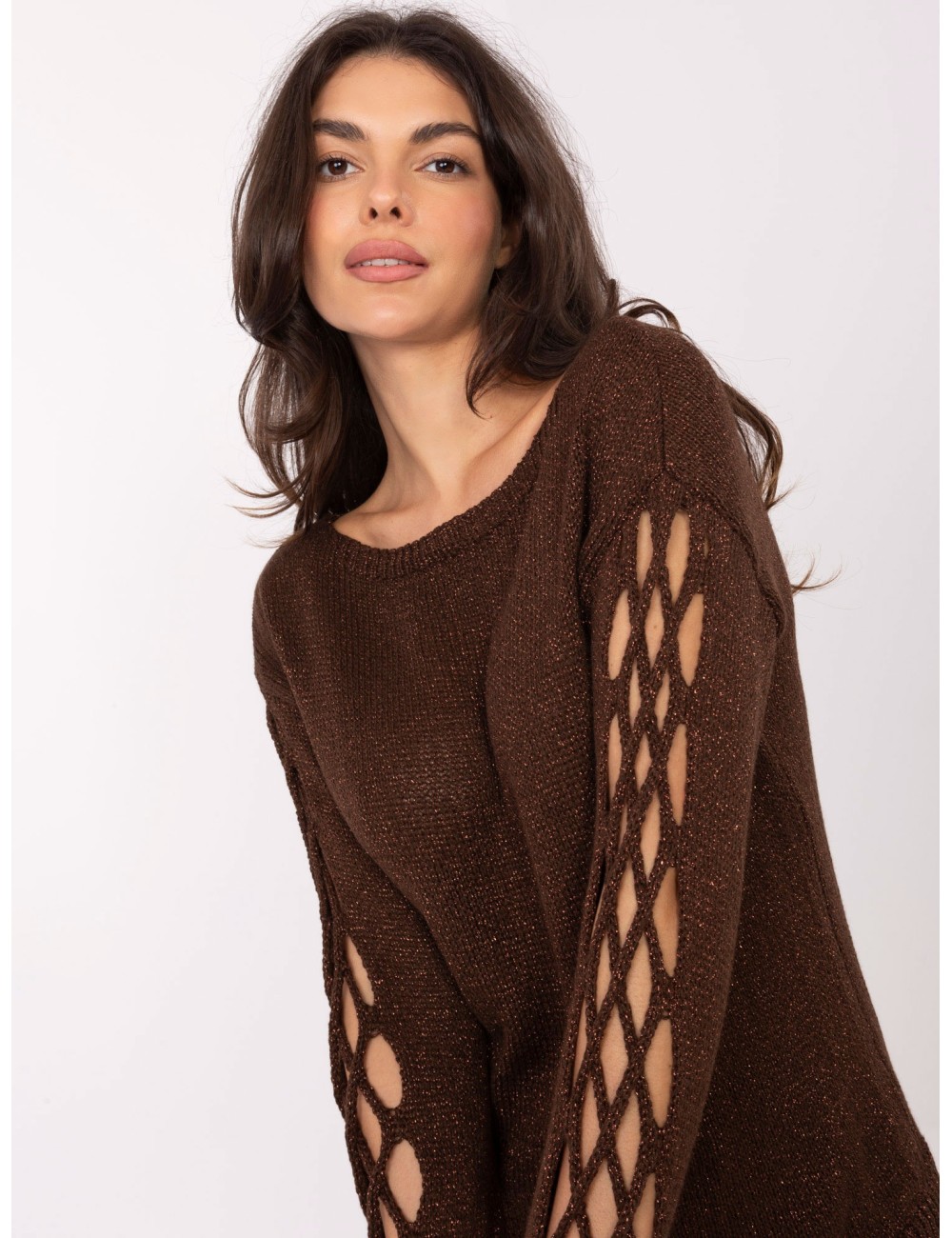 Sweter-MI-SW-1606.96-złoty