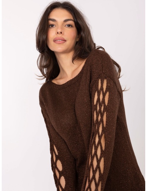 Sweter-MI-SW-1606.96-złoty