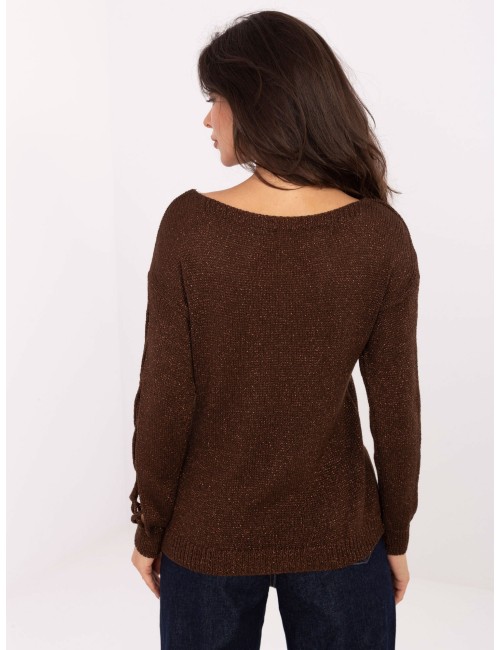 Sweter-MI-SW-1606.96-złoty
