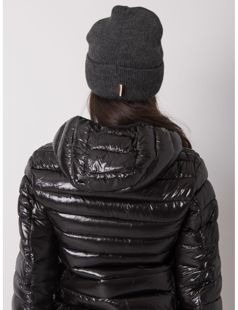 Różowa damska czapka beanie
