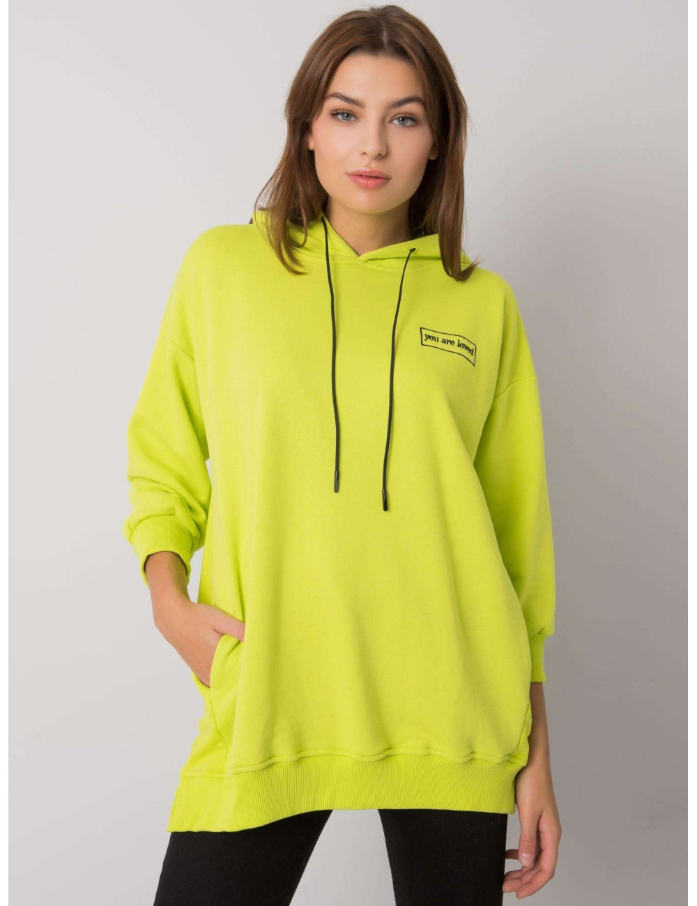 Bawełniana bluza z kieszeniami