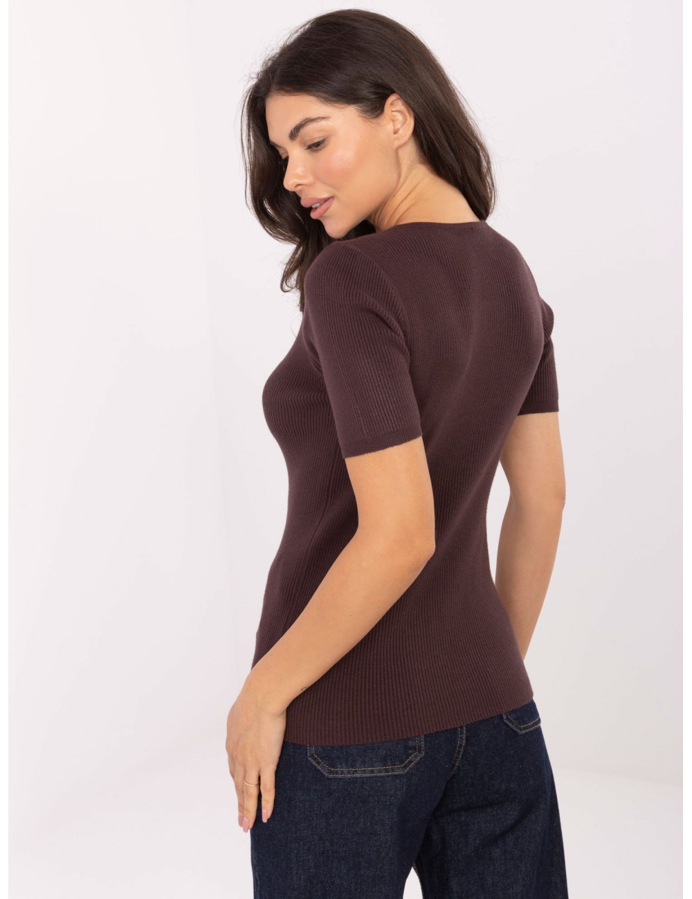 Sweter-PM-SW-B-627.63-ciemny bezowy