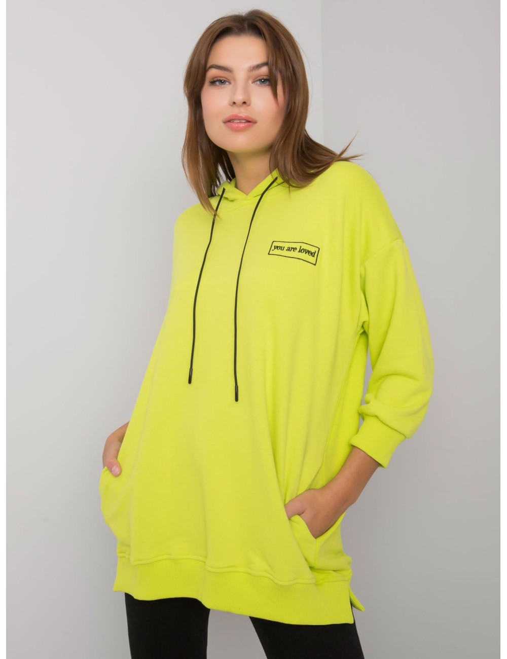 Bawełniana bluza z kieszeniami