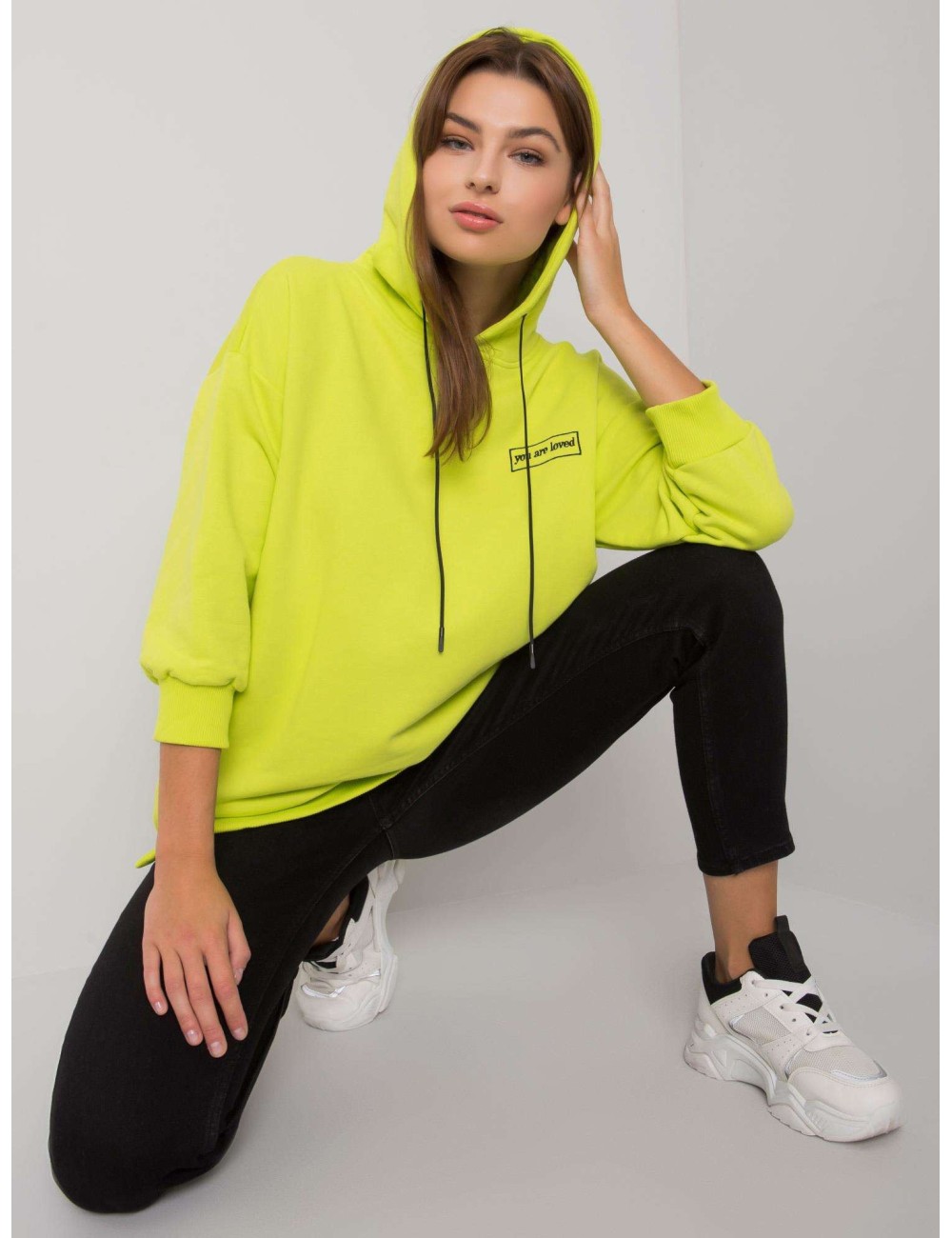 Bawełniana bluza z kieszeniami