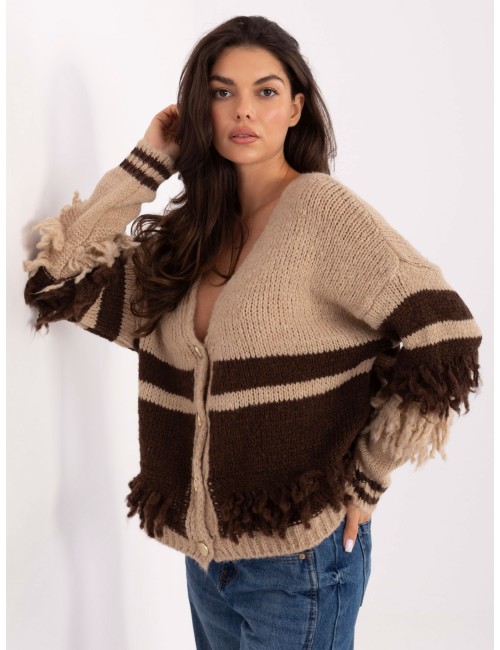 Sweter-MI-SW-3211.31-bordowy