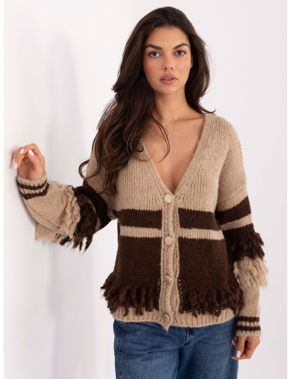 Sweter-MI-SW-3211.31-bordowy