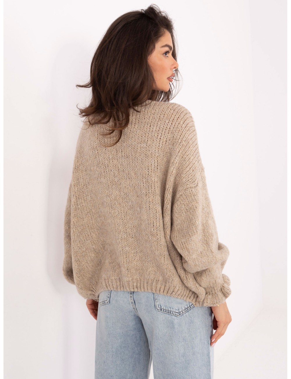 Sweter-MI-SW-0904.82-bordowy